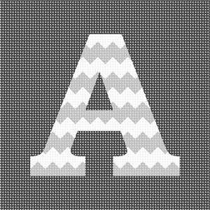 image of Letter A Chevron