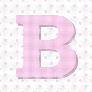 image of Letter B Polka Dot