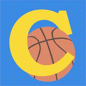image of Letter C In Basketball