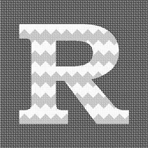image of Letter R Chevron