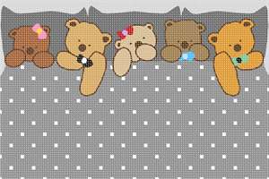 image of Teddy Bear Sleepover Greys